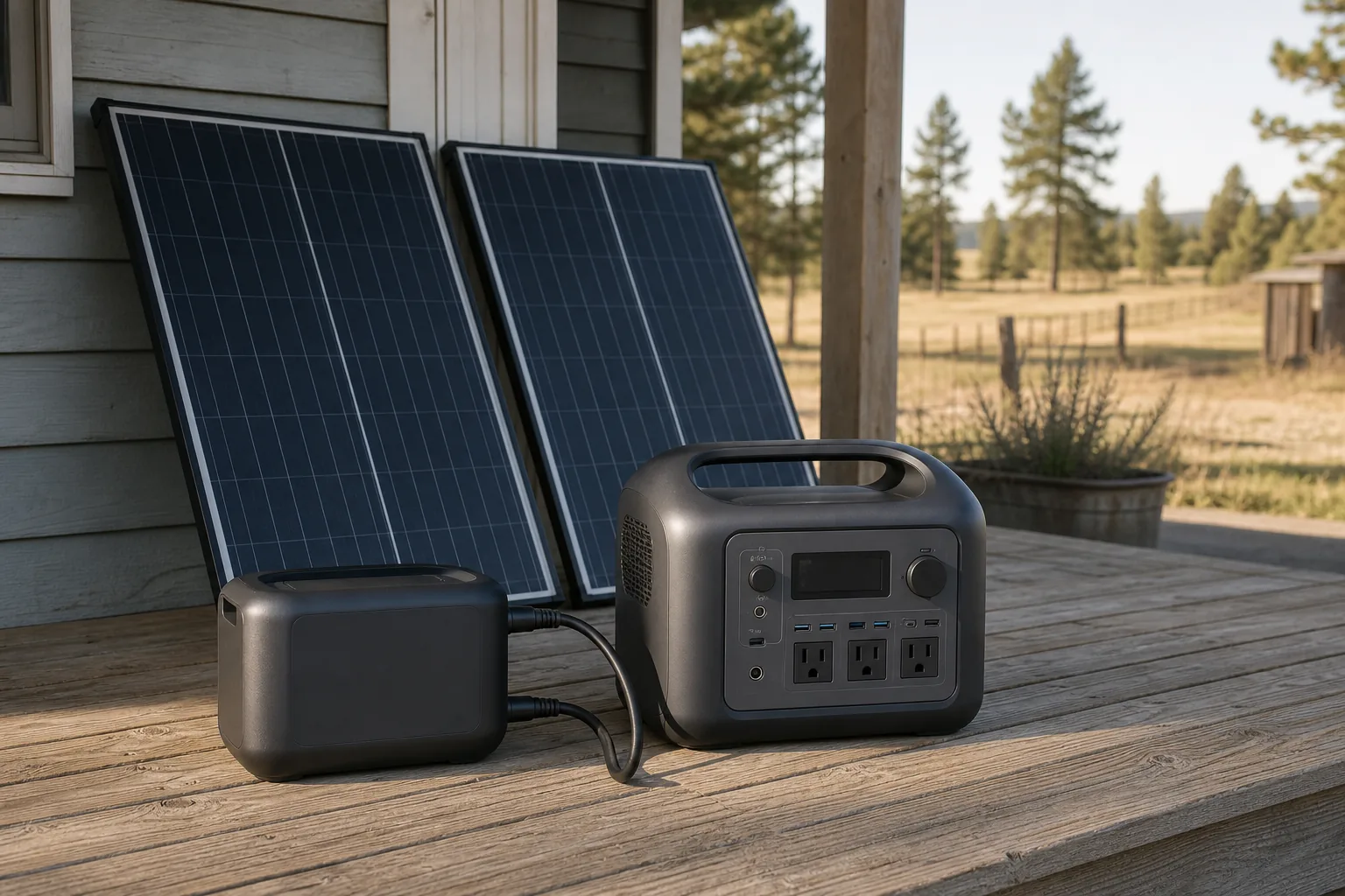 solar generator expansion battery