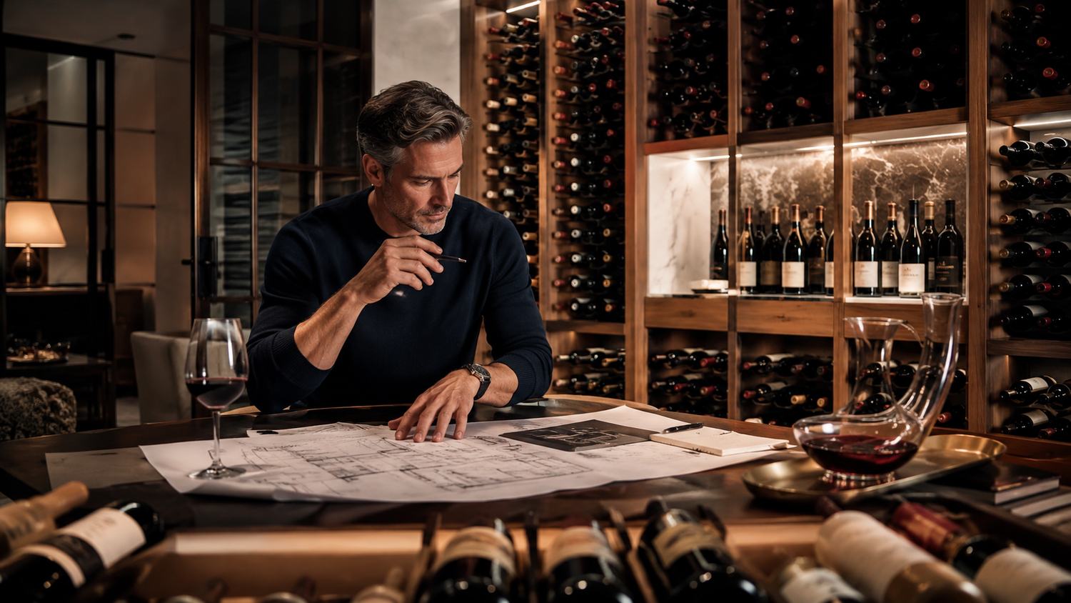 Guide to building a custom wine cellar